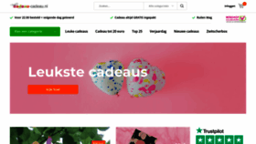 What Cadeau-cadeau.nl website looks like in 2024 
