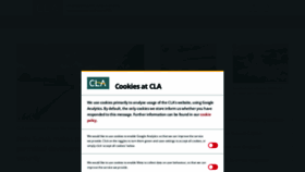 What Cla.org.uk website looks like in 2024 