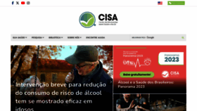 What Cisa.org.br website looks like in 2024 