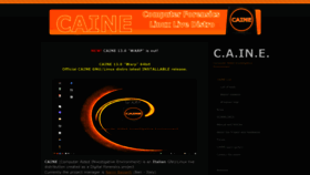 What Caine-live.net website looks like in 2024 