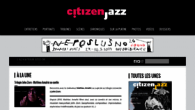What Citizenjazz.com website looks like in 2024 