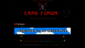What Cardforum.cc website looks like in 2024 