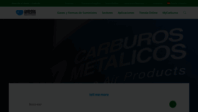 What Carburos.com website looks like in 2024 