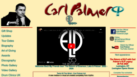 What Carlpalmer.com website looks like in 2024 
