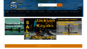 What Calkayak.com website looks like in 2024 