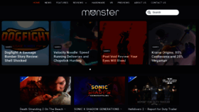 What Consolemonster.com website looks like in 2024 