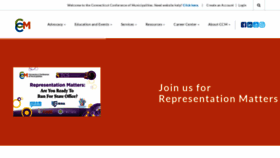 What Ccm-ct.org website looked like in 2024 (1 year ago)