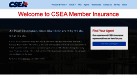 What Cseainsurance.com website looks like in 2024 