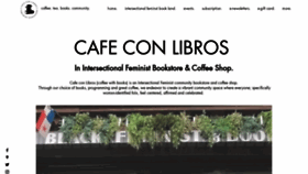 What Cafeconlibrosbk.com website looks like in 2024 