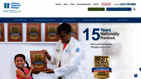 What Childrensdmc.org website looked like in 2024 (2 years ago)