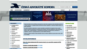 What Cak.cz website looks like in 2024 