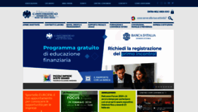What Confcommerciomilano.it website looks like in 2024 