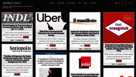 What Casilli.fr website looked like in 2024 (2 years ago)