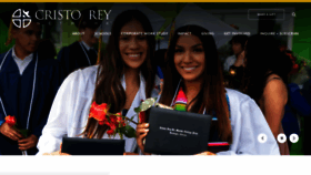 What Cristoreynetwork.org website looked like in 2024 (1 year ago)