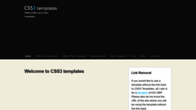 What Css3templates.co.uk website looks like in 2024 