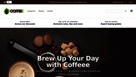 What Coffeee.uk website looks like in 2024 