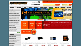 What Cyberguys.com website looks like in 2024 