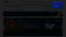 What Conitec.gov.br website looks like in 2024 