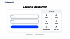What Cloudsmith.io website looks like in 2024 