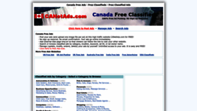 What Canetads.com website looks like in 2024 
