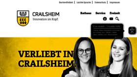 What Crailsheim.de website looks like in 2024 