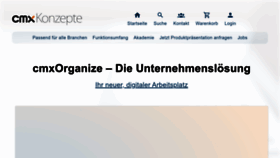 What Cmxkonzepte.de website looked like in 2024 (2 years ago)