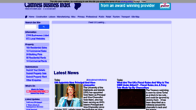 What Caithness-business.co.uk website looks like in 2024 