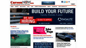 What Carsonnow.org website looks like in 2024 