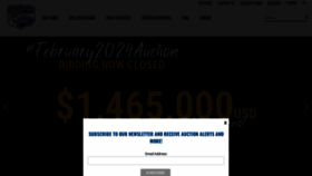 What Classicauctions.net website looks like in 2024 