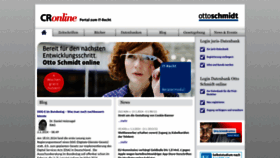 What Cr-online.de website looks like in 2024 