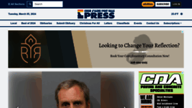 What Cdapress.com website looks like in 2024 