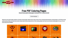 What Colorpdf.com website looks like in 2024 