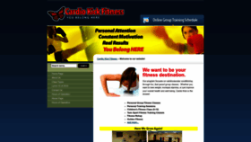 What Cardiokickfitness.com website looks like in 2024 