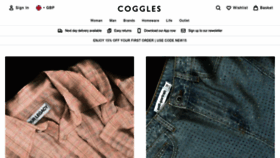 What Coggles.com website looks like in 2024 