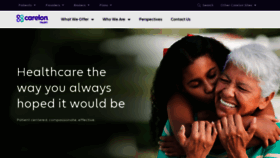 What Carelonhealth.com website looks like in 2024 