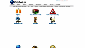 What Celysvet.cz website looks like in 2024 