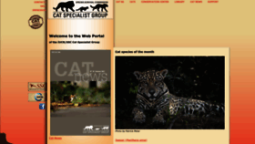 What Catsg.org website looks like in 2024 