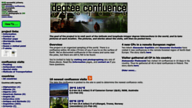 What Confluence.org website looks like in 2024 