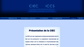 What Ciec1.org website looks like in 2024 