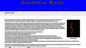 What Constitution.org website looks like in 2024 