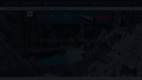 What Calanques13.com website looks like in 2024 