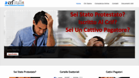 What Crf-italia.com website looks like in 2024 