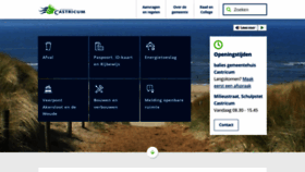 What Castricum.nl website looked like in 2024 (1 year ago)