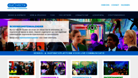 What Clcvecta.nl website looks like in 2024 