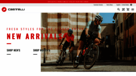 What Castelli-cycling.com website looks like in 2024 