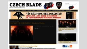 What Czechblade.cz website looks like in 2024 