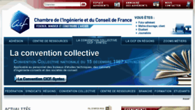 What Cicf.fr website looked like in 2011 (12 years ago)