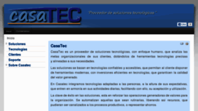 What Casatec.mx website looked like in 2011 (12 years ago)