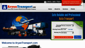 What Cartransporter.co website looked like in 2011 (12 years ago)