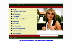 What Dyark.com website looked like in 2011 (13 years ago)